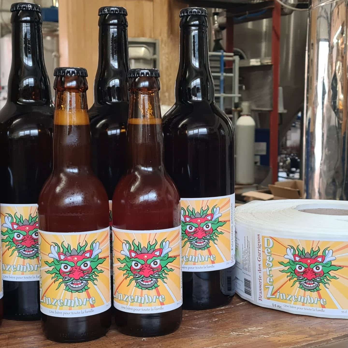 Bière Degré Z Zinzembre 0,6% - Gingembre, poivre & piment -Garrigues – Image 1