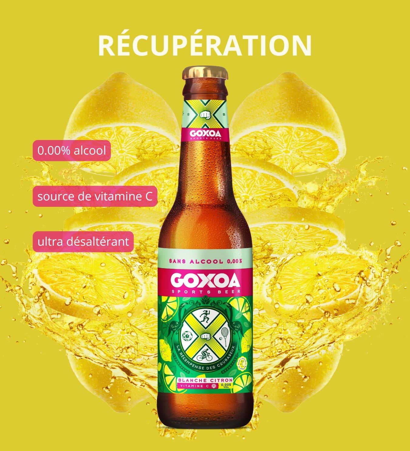 Goxoa - Sports Beer blanche 33 cl – Image 1