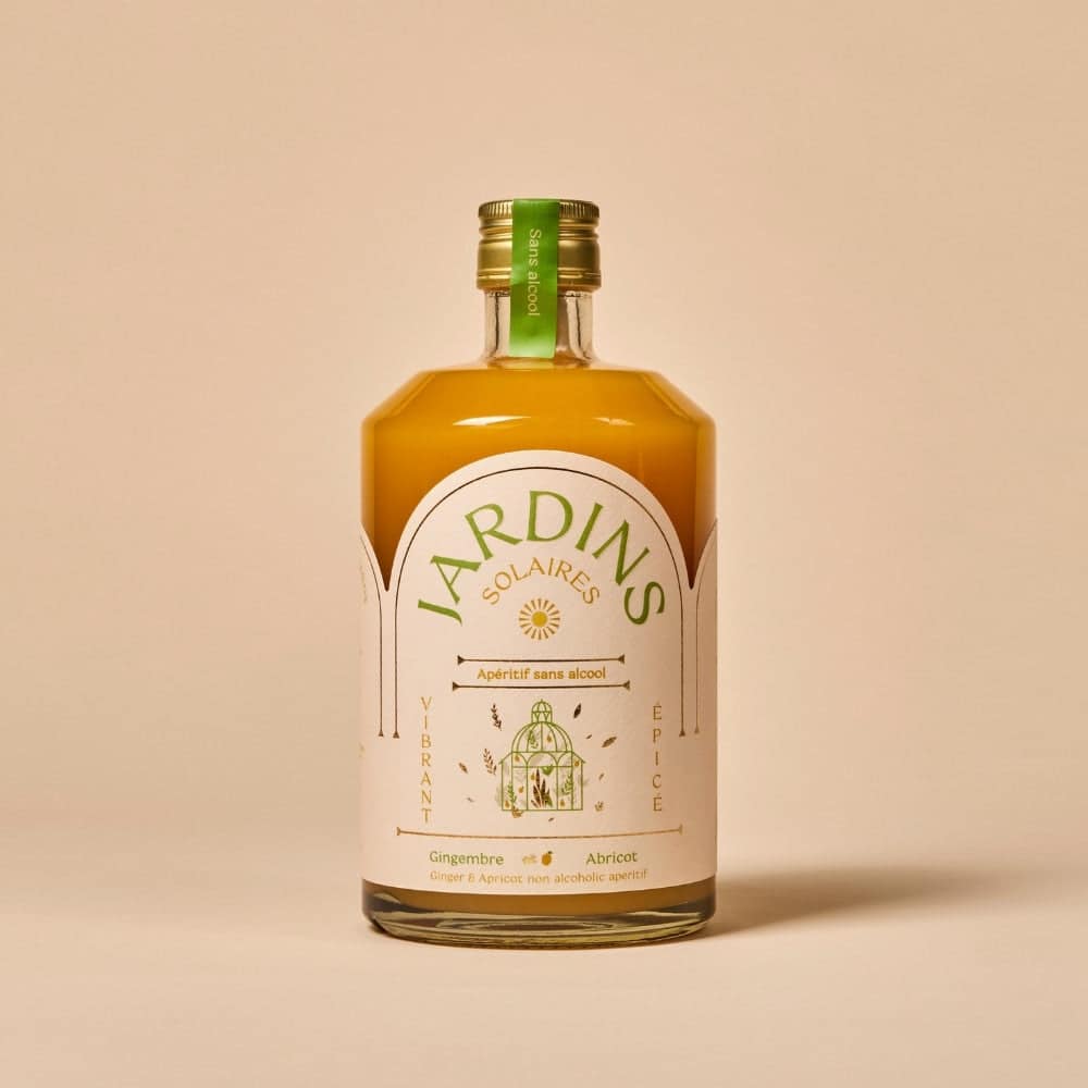 Jardins solaires - Gingembre et Abricot 70 cl – Image 1