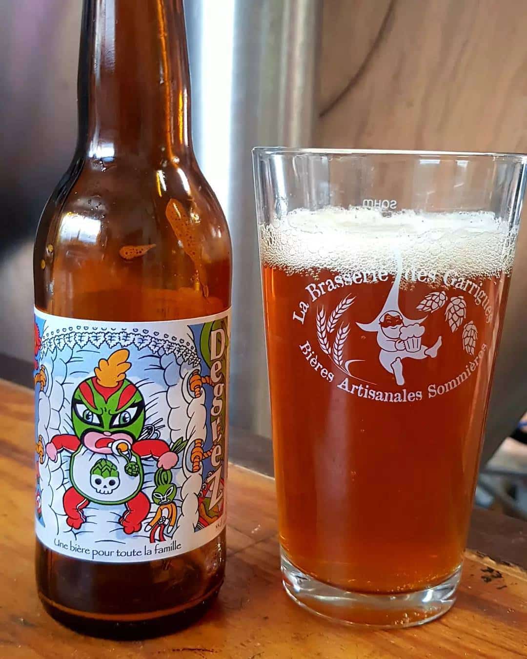 Bière Degré Z IPA 0,6% - Garrigues – Image 1