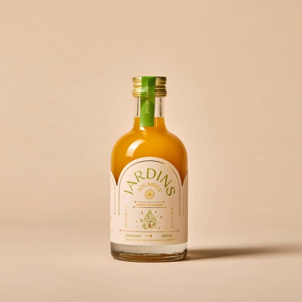 Jardins solaires - Gingembre et Abricot 20 cl – Image 1