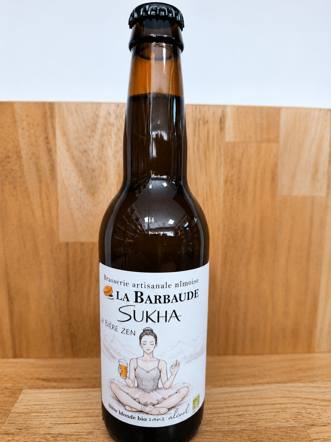 Bière Sukha - Brasserie La Barbaude <0.5% – Image 1