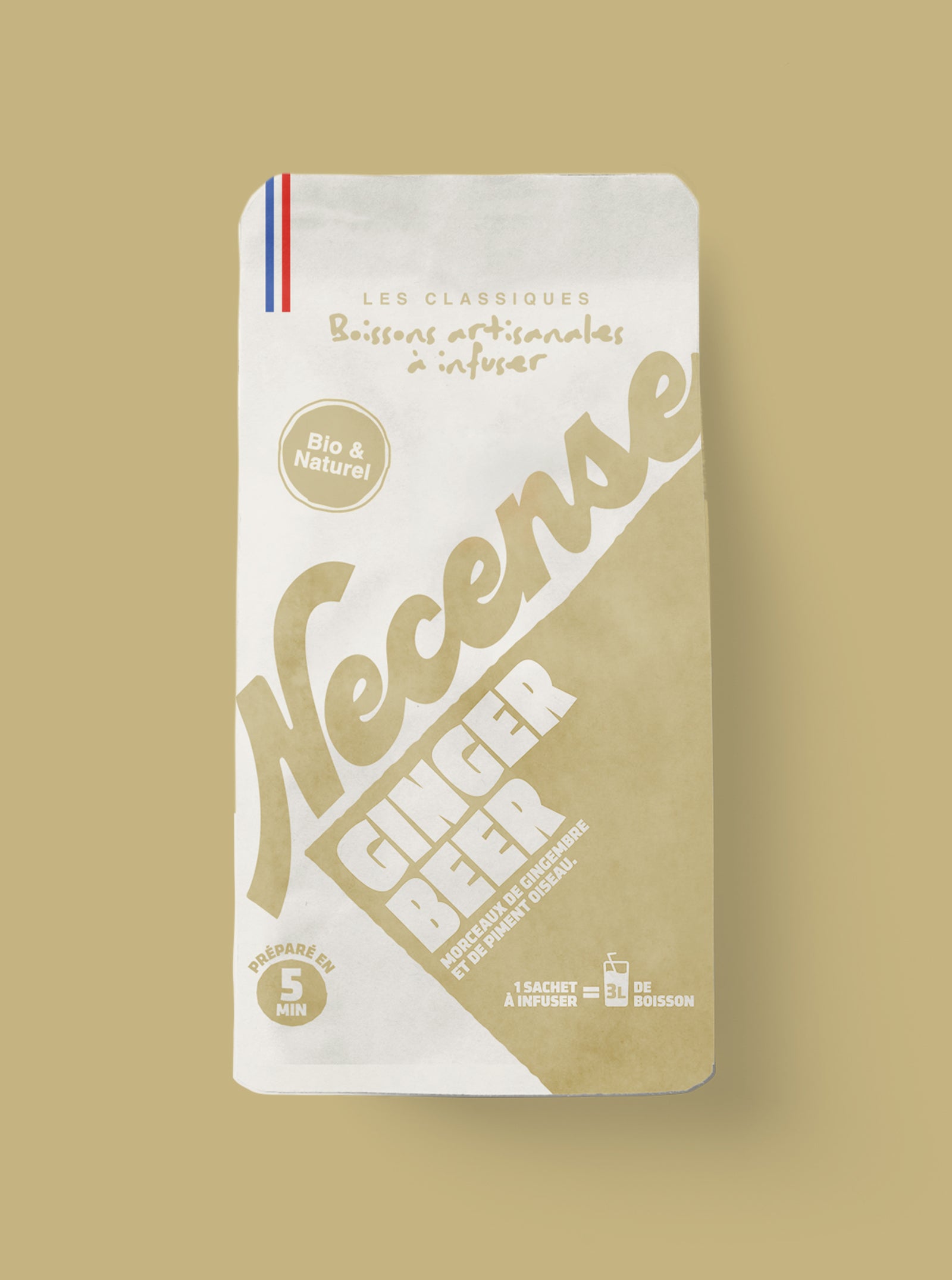 Necense - Ginger Beer Bio Artisanal 270g – Image 1