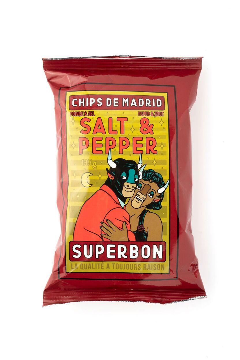 Superbon- Chips de Madrid - Poivre&Sel 135g – Image 1