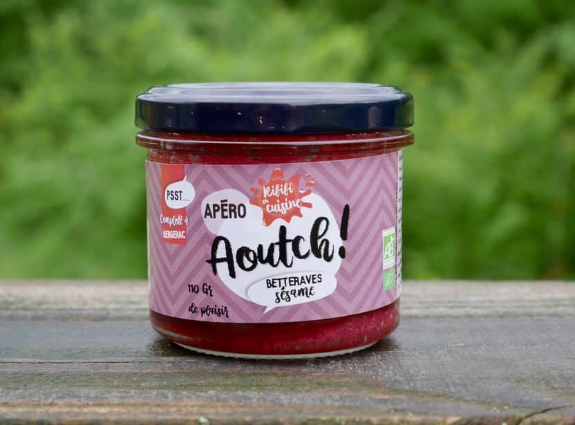 Rififi - Aoutch ! Tartinade betterave/sésame Bio – Image 1
