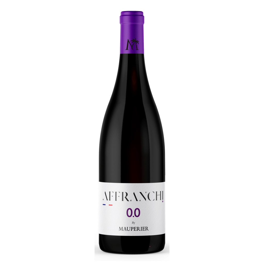 Maupérier – Affranchi 0,0% – Merlot désalcoolisé – Image 1