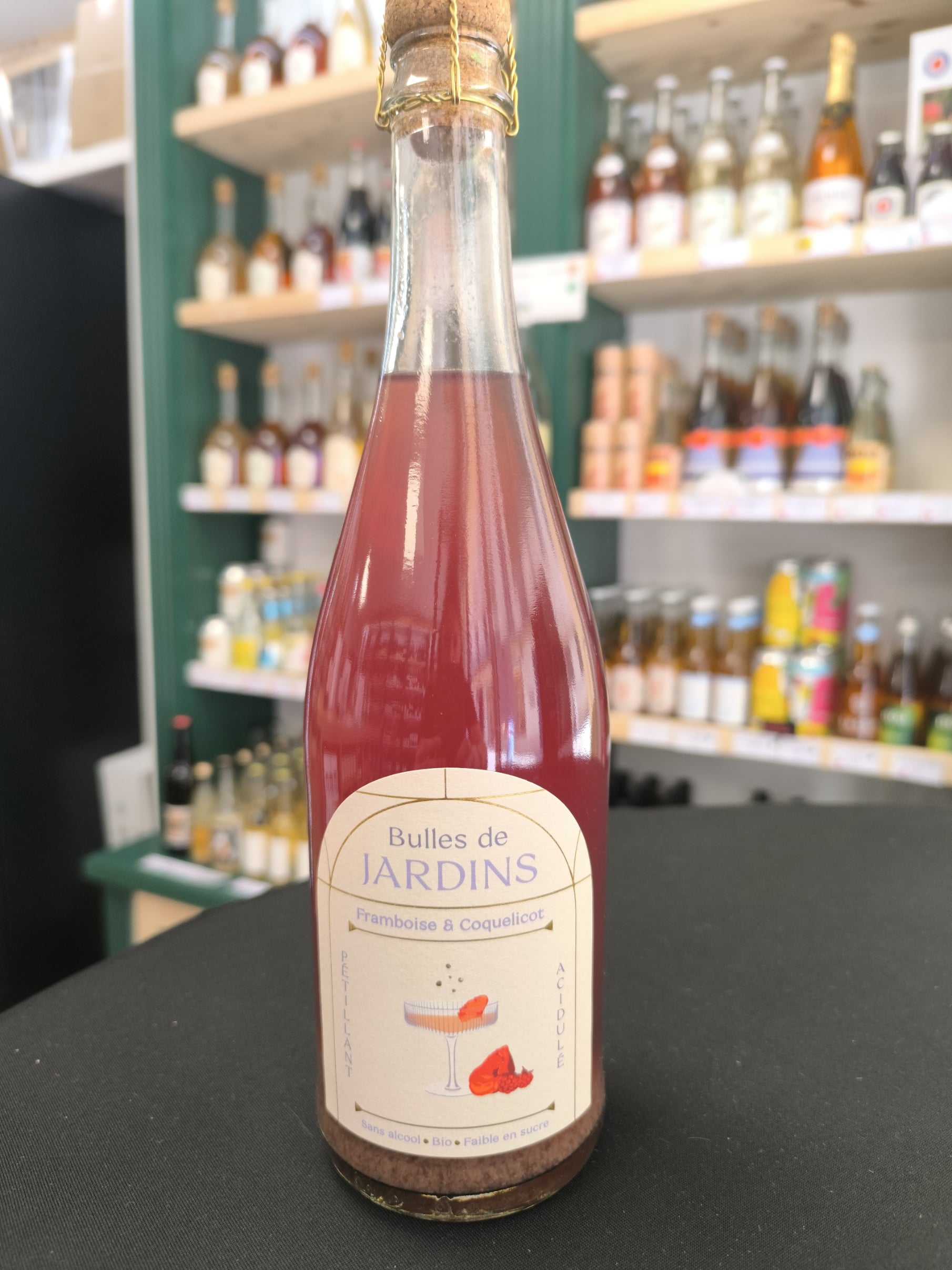 Bulles de Jardins - Framboise & Coquelicot 75cl – Image 1